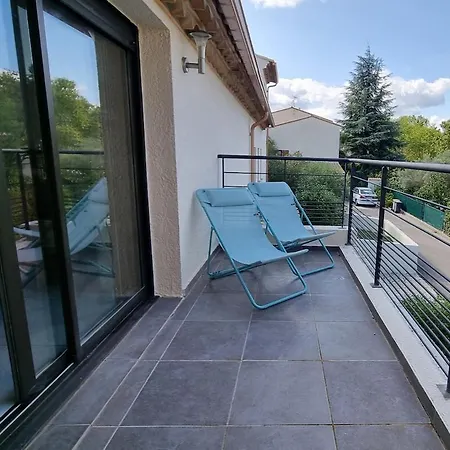 T3 Independant De 62 M2, Place De Parking Prive, Au Calme Et Central, Avec Jardinet Et Balcon Apartmán Saint-Georges-dʼOrques