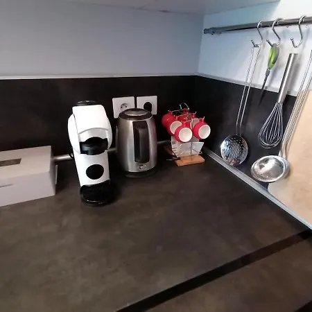 Apartmán T3 Independant De 62 M2, Place De Parking Prive, Au Calme Et Central, Avec Jardinet Et Balcon
